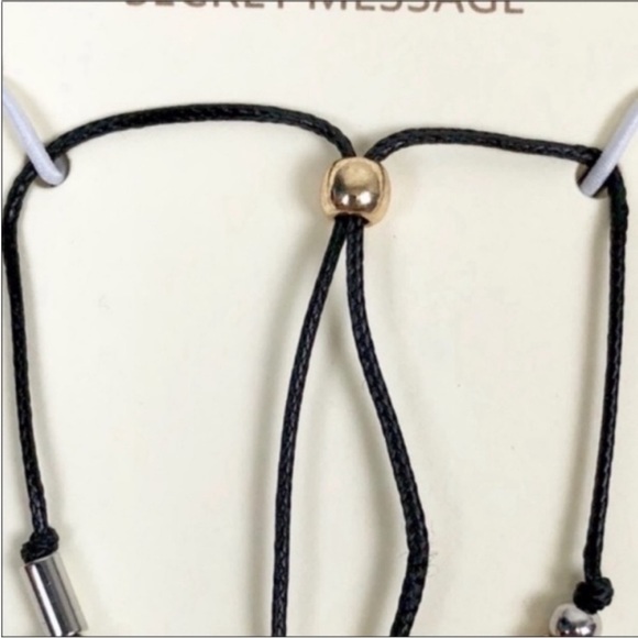 MORSE CODE secret message BRAVE bracelet NEW - Picture 2 of 5